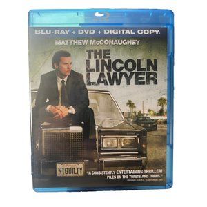 The Lincoln Lawyer -Matthew McConaughey  Blu-Ray DVD + Digital